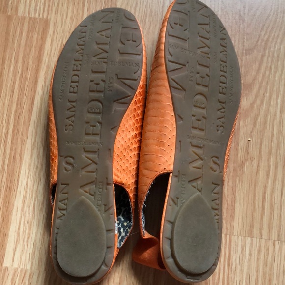 Sam Edelman Belly Snake skin flats , size 8 - Picture 4 of 8